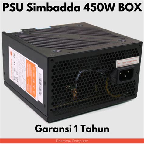 Jual Power Supply Unit Psu Simbadda Battleground W Watt Watt