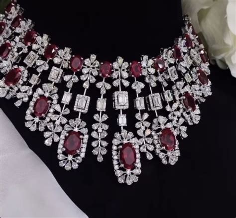 Pin By Arna On Diamond Jewelry In Bridal Necklace Designs