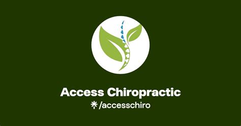 Access Chiropractic Instagram Facebook Linktree