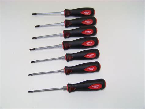 7 Pc Torx Tamper Proof Screwdriver Tools Set T10 T40 Ebay