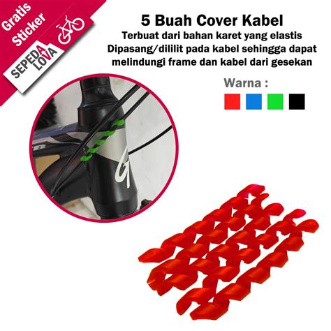 Jual Karet Pelindung Spiral Kabel Rem Shifter Dan Frame Sepeda Dari