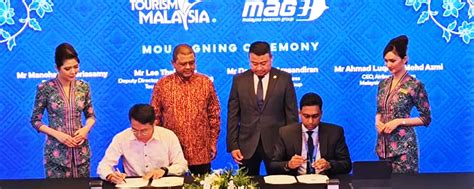 TOURISM MALAYSIA AND MALAYSIA AVIATION GROUP FORGE STRATEGIC