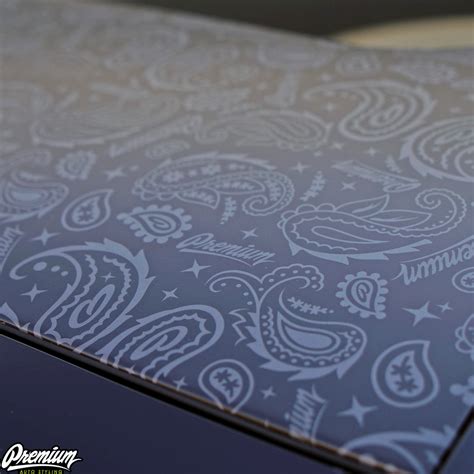 Custom Premium Bandana Print For Roof Wraps Hood Wraps And More