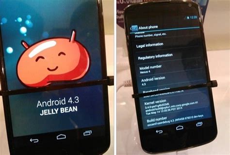 Android 4 3 Jelly Bean Spotted At Asian Tech Conference Neowin