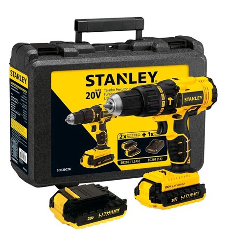 Parafusadeira E Furadeira De Impacto Stanley V Sch C K Br Bivolt