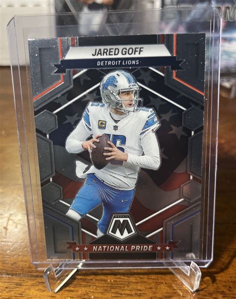 Panini Mosaic National Pride Silver Prizm Jared Goff