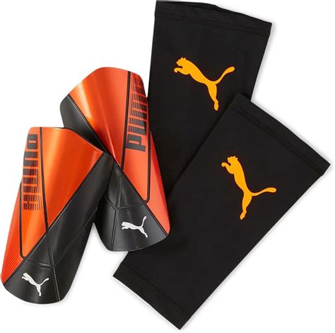 PUMA ftblNXT Team Sleeve Espinillera Fútbol Unisex Adult Naranja