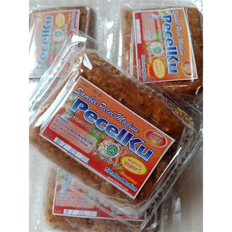 Jual Sambel Pecel Madiun Pecelku Bumbu Pecel Asli Madiun Sambel