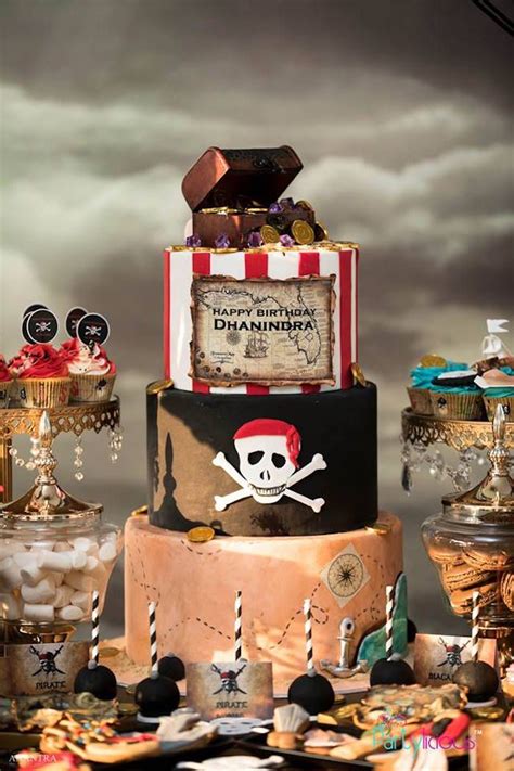 Pirates Of The Caribbean Inspired Birthday Party Kara S Party Ideas Pirate Themed Birthday