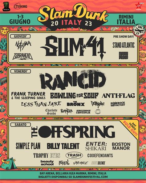 SLAM DUNK LINEUP COMPLETA LP Rock Events