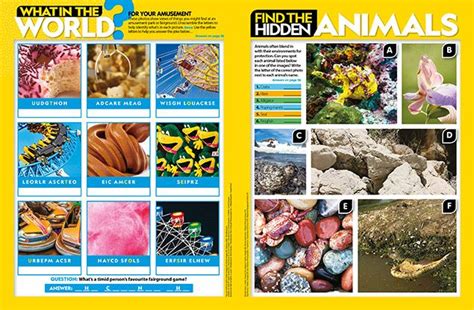 Check out National Geographic Kids magazine - National Geographic Kids