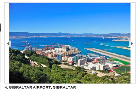 May 02 - Gibraltar Airport Polled Fourth In “Most Scenic Airport ...