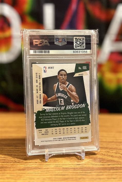 Panini Revolution Rookies Infinite Malcolm Brogdon Rc