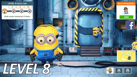 Despicable Me Minion Rush Jelly Lab Level Gru S Lab Gameplay Pc