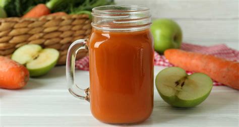 Suco De Maçã Cenoura Benefícios