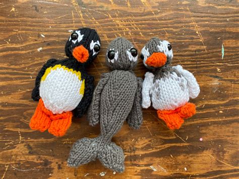 Pingu Pinga and Robby the Seal Mini Creature Toys - Etsy Canada