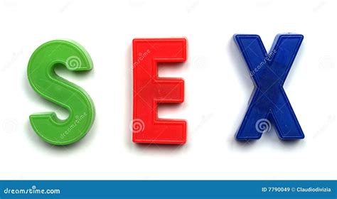 Sex Stock Image Image Of Letter Label Chars Character 7790049