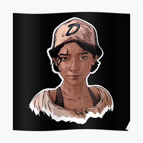 "The Walking Dead's Clementine" Poster for Sale by SuzanneRice | Redbubble