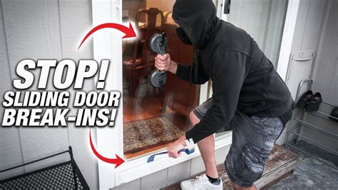 How To Stop Sliding Door Break Ins Burglar Proof Your Home Tips