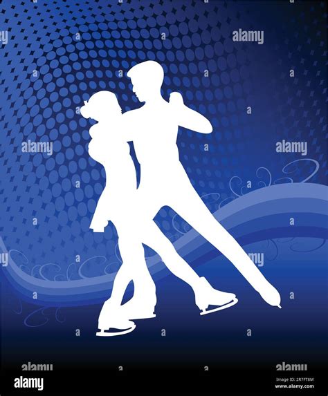 ice skating - vector Stock Vector Image & Art - Alamy