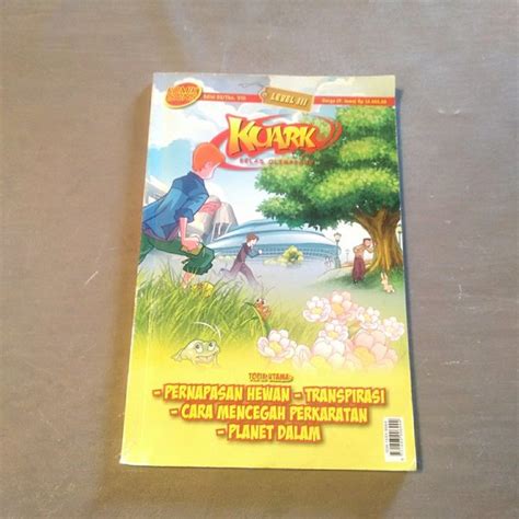 Jual Ori Komik KUARK Komik Sains Level III Pernapasan Hewan Transpirasi