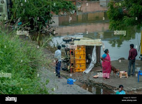 Heavy Rain and Floods in Chennai, India Stock Photo - Alamy