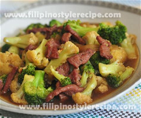 Filipino Recipe Beef Broccoli Filipino Recipe