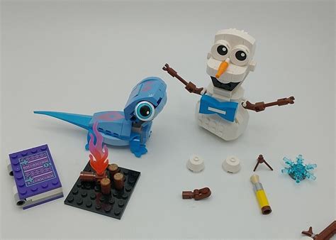 Lego Disney Frozen Olaf 41169 Snowman And 43186 Bruni Parts Not