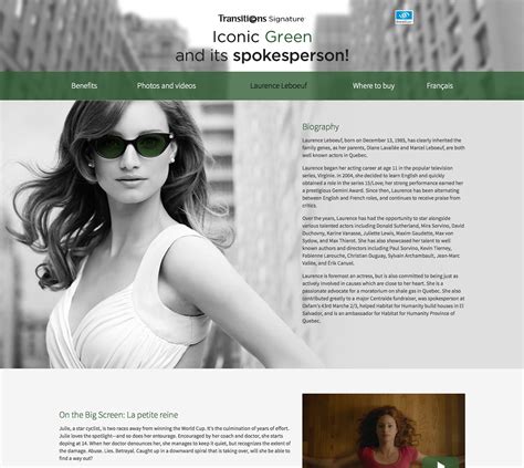 Essilor Transitions on Behance