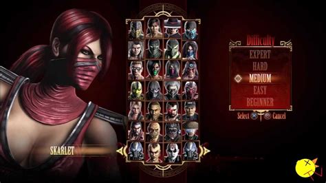 Mortal Kombat Skarlet Gameplay Youtube