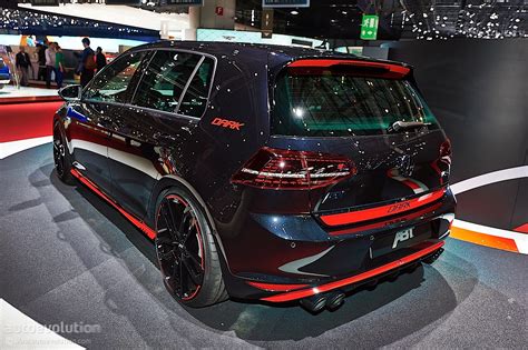 Abt Volkswagen Golf Gti Dark Edition In Geneva Live Photos Autoevolution