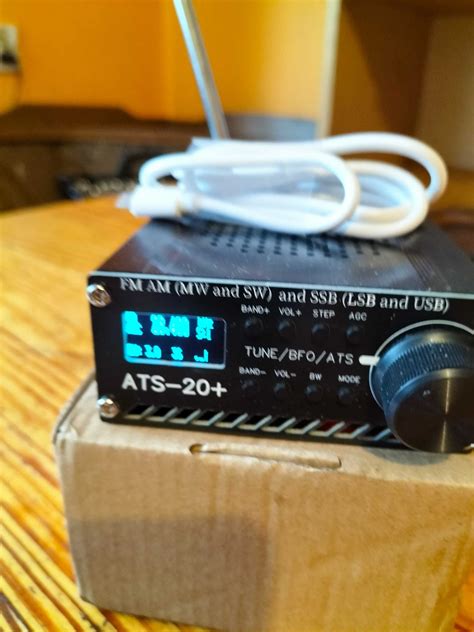 Nowy ATS 20 Plus ATS20 V2 SI4732 Odbiornik Radiowy DSP SDR Bochnia