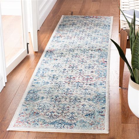 Bungalow Rose Gizi Power Loom Performance Blue Rug Wayfair