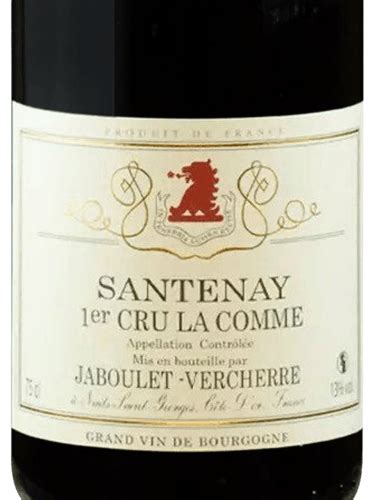 Domaine Jaboulet Vercherre Santenay Er Cru La Comme Vivino Us