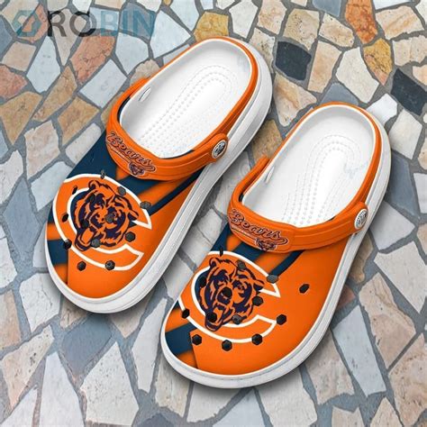 Chicago Bears Clog Custom Crocs Style Robinplacefabrics