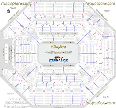 Att Center San Antonio Seating Chart With Seat Numbers - Chart Walls