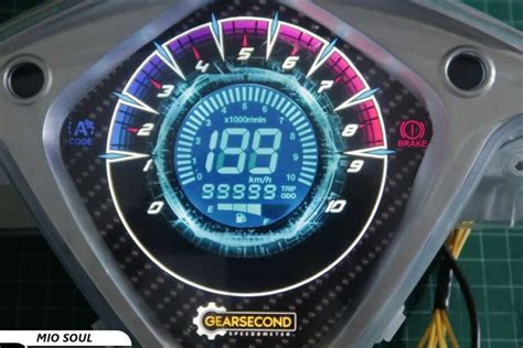 Speedometer Mio Sporty Digital Membaca Informasi Penting Mudah Dan