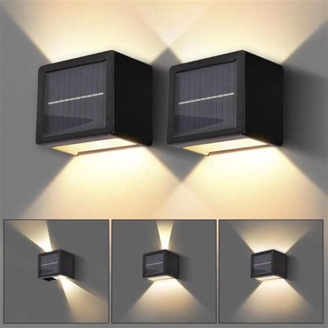 Buitenverlichting Op Zonne Energie Voor Tuin En Buiten 2 Stuks