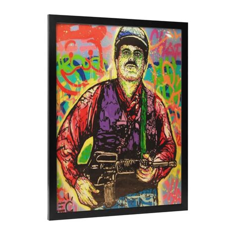 ADALE Alec-Monopolys Graffiti El Chapo Canvas Art Poster And Wall Art