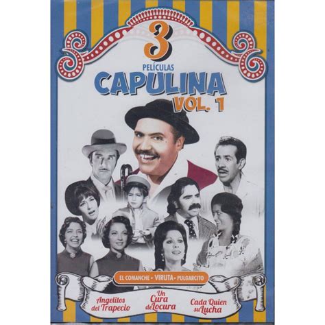 Capulina Volumen 1 Coleccion De 3 Peliculas Dvd