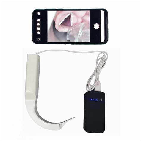 Anesthesia Video Laryngoscope Wifi Wireless Video Laryngoscope Disposable Video Endoscope For