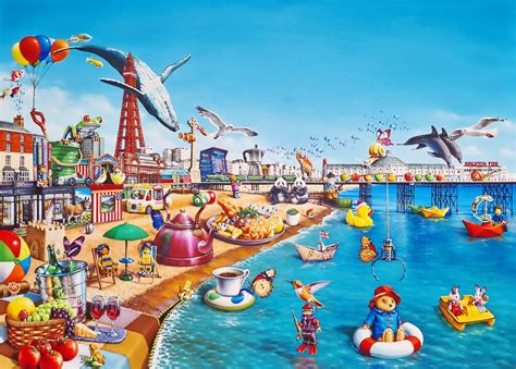 solve british seaside jigsaw puzzle    pieces