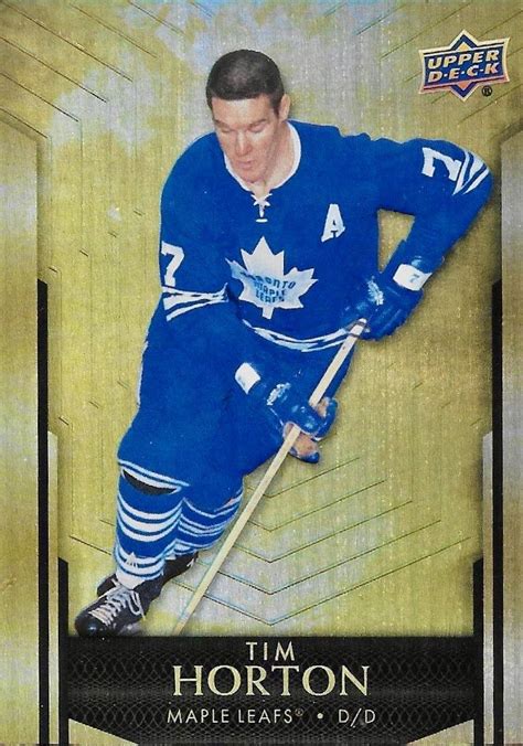 2023 Upper Deck Tim Hortons Legends Hockey Cards Checklist and Odds ...