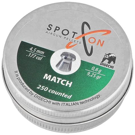 Spoton Match Mm Airgun Pellets Psc G Gr Airguns