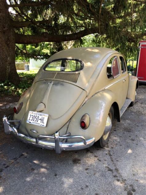 1957 Volkswagen Beetle Pre 1980 Sedan Green RWD Manual Classic