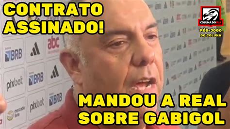 Marcos Braz Fala Da Contrata O De Carlinhos E Suspens O De Gabigol