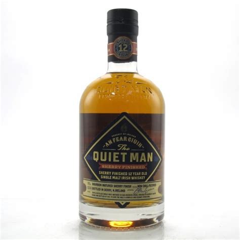 QUIET MAN 12YR OLD SHERRY CASK Order Today Derry Gees Wine Shop