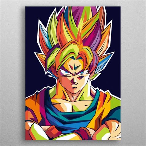 Goku Dragonball Poster By Ardi Arumansah Displate In Anime