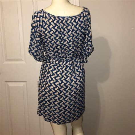 Sugarlips Dresses Sugarlips Bold Print Blue Dress Poshmark