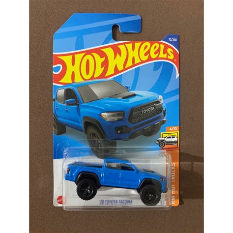 Hot Wheels 20 Toyota Tacoma Azul Mainline 2020 Embalagem Lacrada Shopee Brasil